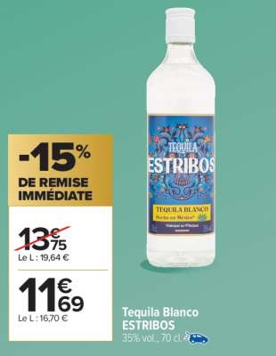 Tequila Blanco ESTRIBOS