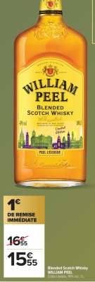 BLENDED SCOTCH WHISKY "WILLIAM PEEL"