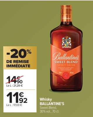 Whisky Ballantine's