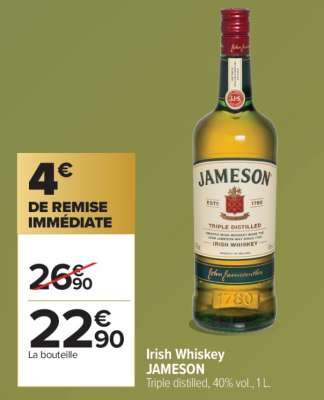 IRISH WHISKEY "JAMESON"