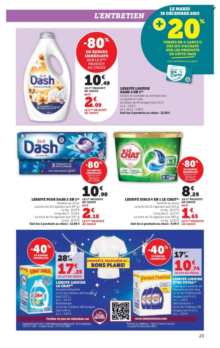 Catalogue SUPER U - 16/12/2025 - 11/01/2026. Page 23