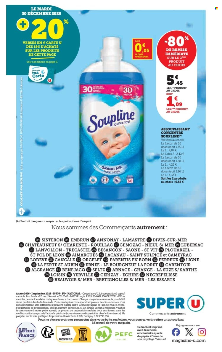 Catalogue SUPER U - 16/12/2025 - 11/01/2026. Page 32