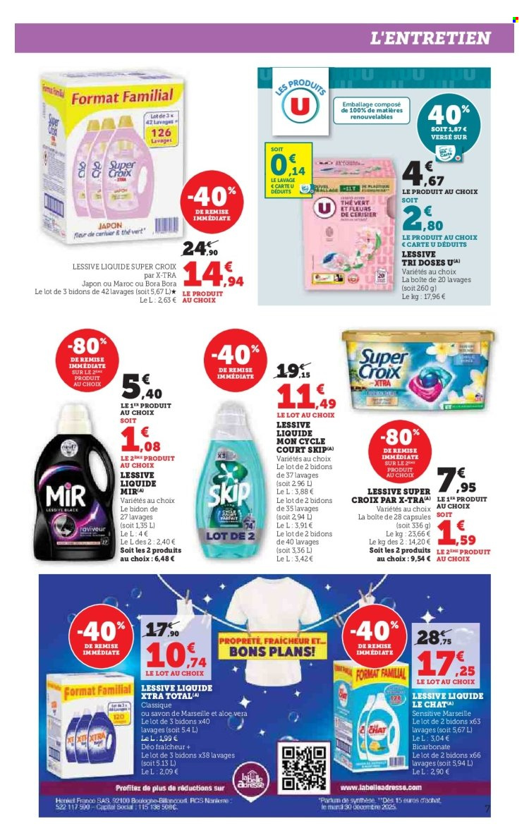 Catalogue SUPER U - 16/12/2025 - 11/01/2026. Page 7