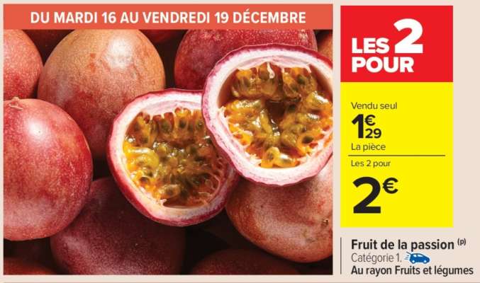 Fruit de la passion