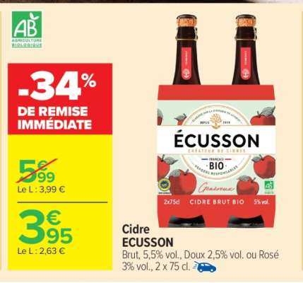 Cidre Ecusson