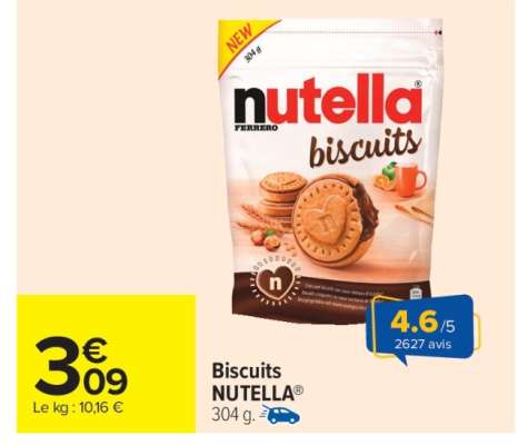 Biscuits NUTELLA®