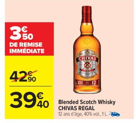 Blended Scotch Whisky Chivas Regal