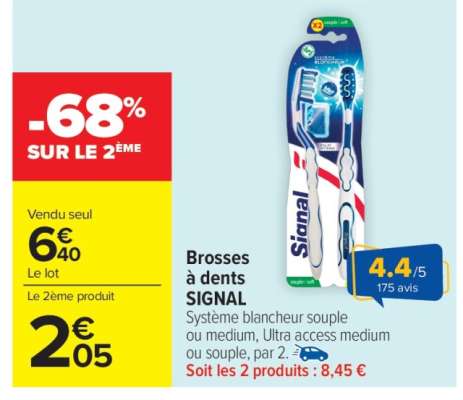 Brosses à dents Signal