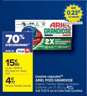 ARIEL PODS GRANDIOSE