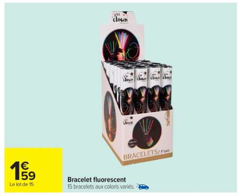 Bracelet fluorescent