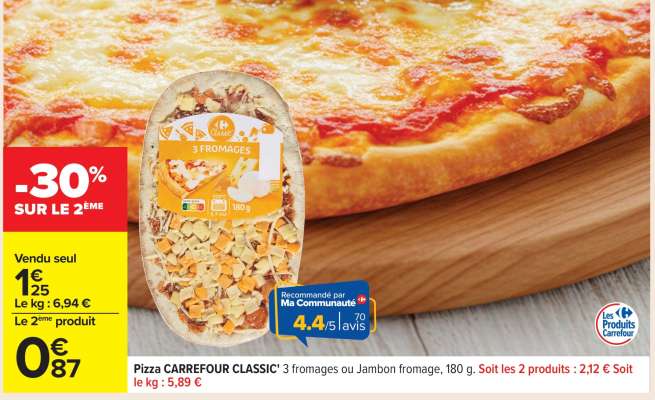 PIZZA CARREFOUR CLASSIC