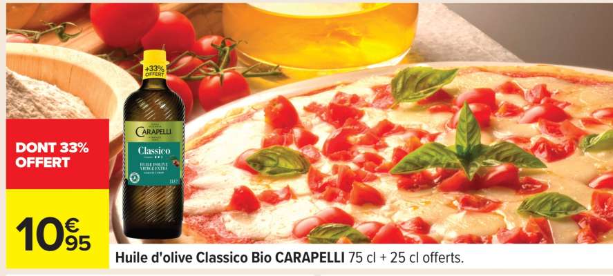 Huile d'olive Classico Bio CARAPELLI