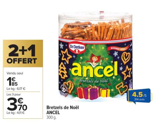 Bretzels de Noël