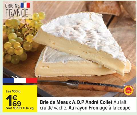 Brie de Meaux A.O.P. ANDRÉ COLLET