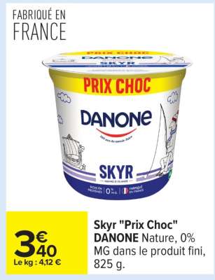 SKYR "Prix choc"
