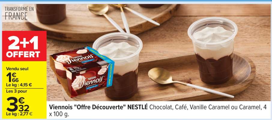 Viennois "Offre Découverte" NESTLÉ