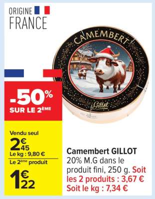 Camembert GILLOT