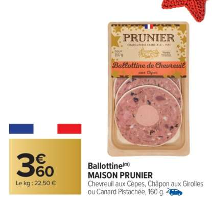 Ballottine MAISON PRUNIER
