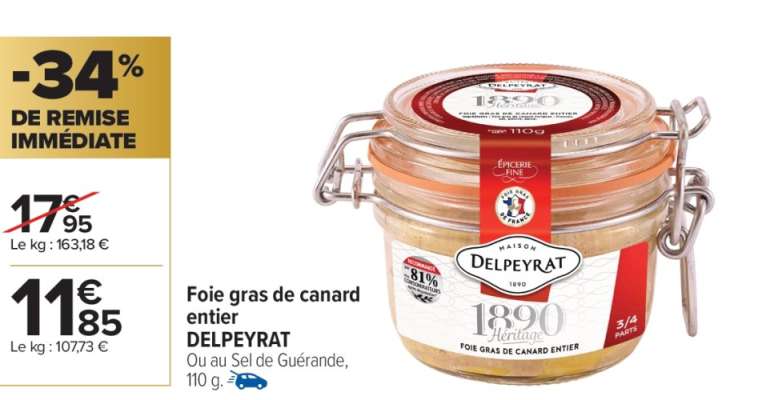 Foie Gras de Canard Entier Delpeyrat