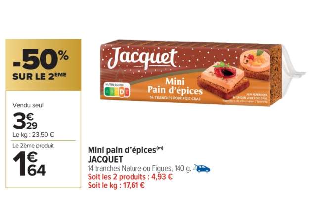 Mini pain d'épices