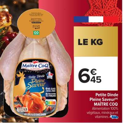 Petite Dinde Pleine Saveur