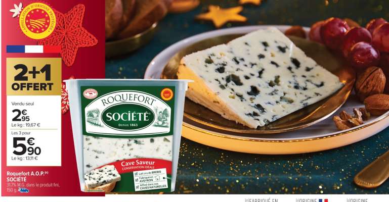 Roquefort A.O.P SOCIETE