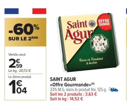 SAINT AGUR "Offre Gourmande"