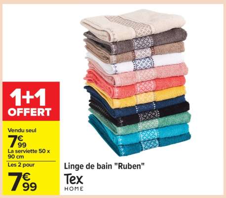 Linge de bain 'Ruben'