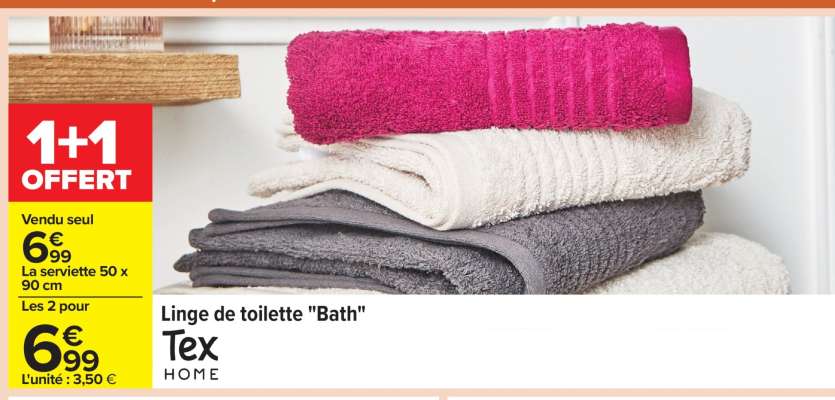 Linge de toilette "Bath"