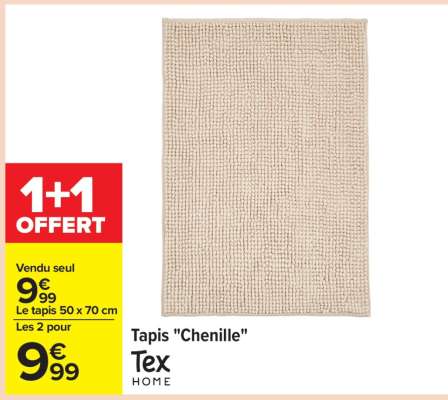 Tapis Chenille