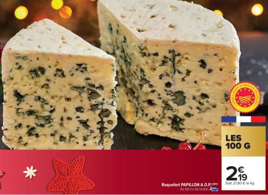 Roquefort PAPILLON A.O.P.