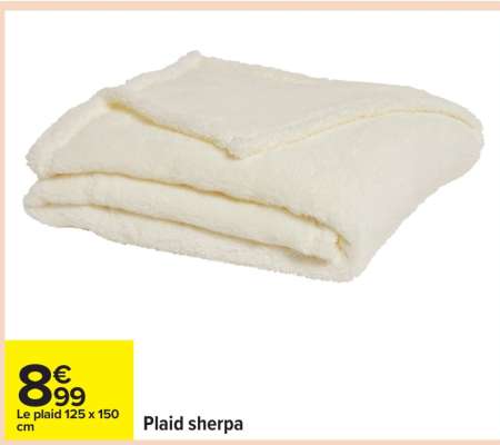 Plaid sherpa