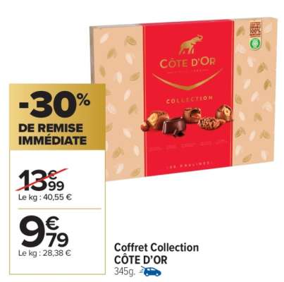 COFFRET COLLECTION CÔTE D'OR