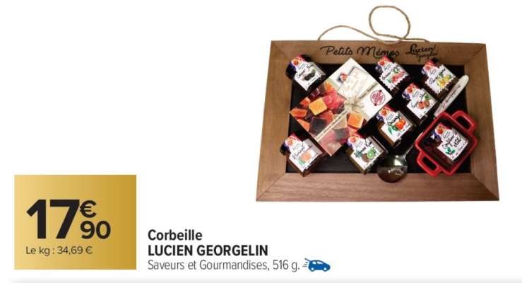 Corbeille LUCIEN GEORGELIN
