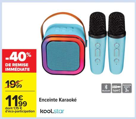 ENCEINTE KARAOKÉ