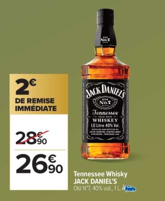 Tennessee Whisky JACK DANIEL’S