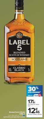 LABEL 5 Blended Scotch Whisky