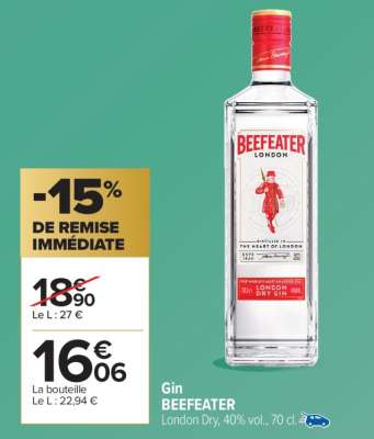 Gin Beefeater