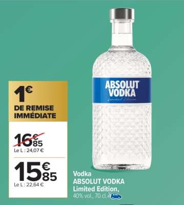 Vodka ABSOLUT VODKA Limited Edition