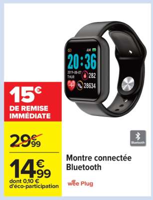 Montre connectée bluetooth