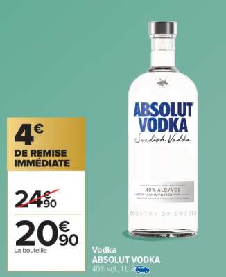 Vodka ABSOLUT VODKA