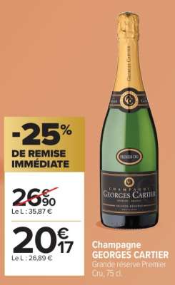 Champagne GEORGES CARTIER