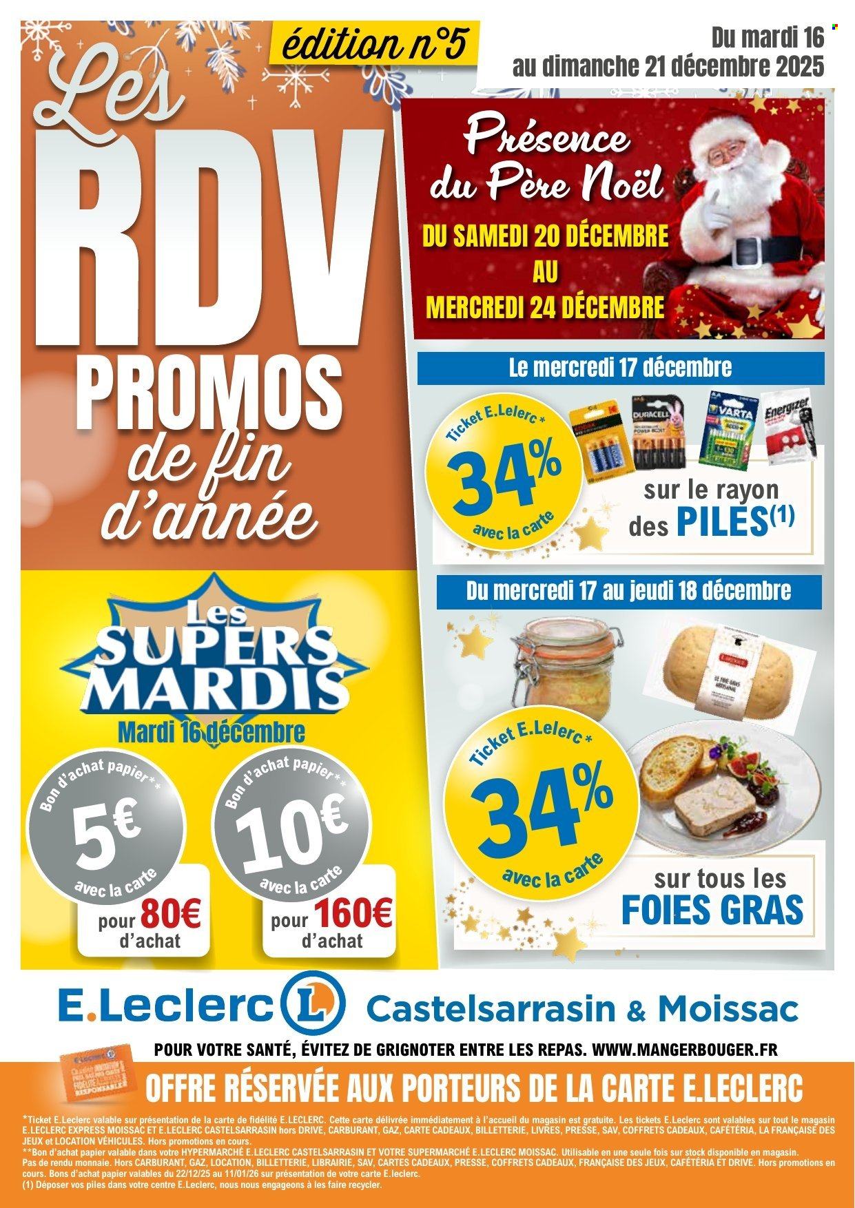 Catalogue E.Leclerc - 15/12/2025 - 21/12/2025. Page 1