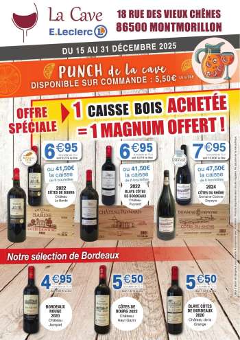 Catalogue E.Leclerc - 15/12/2025 - 31/12/2025.