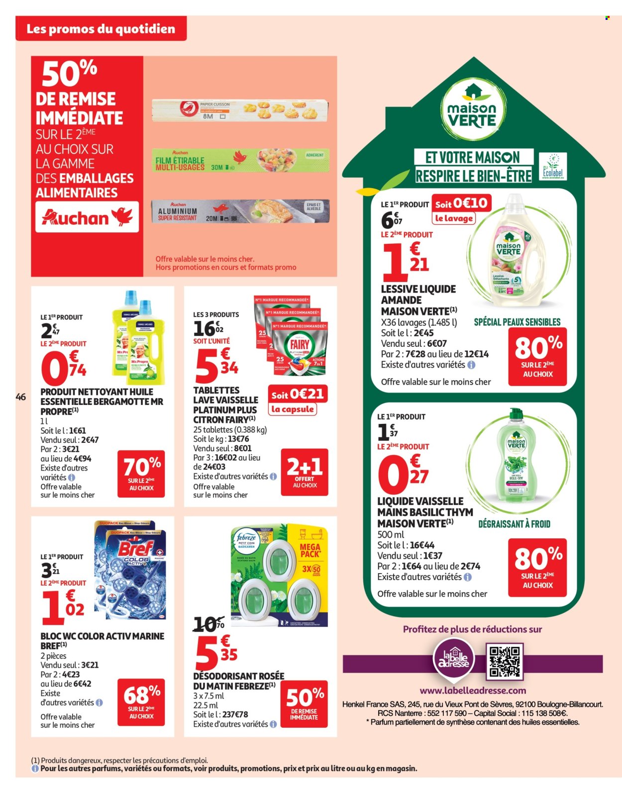 Catalogue Auchan - 16/12/2025 - 24/12/2025. Page 46