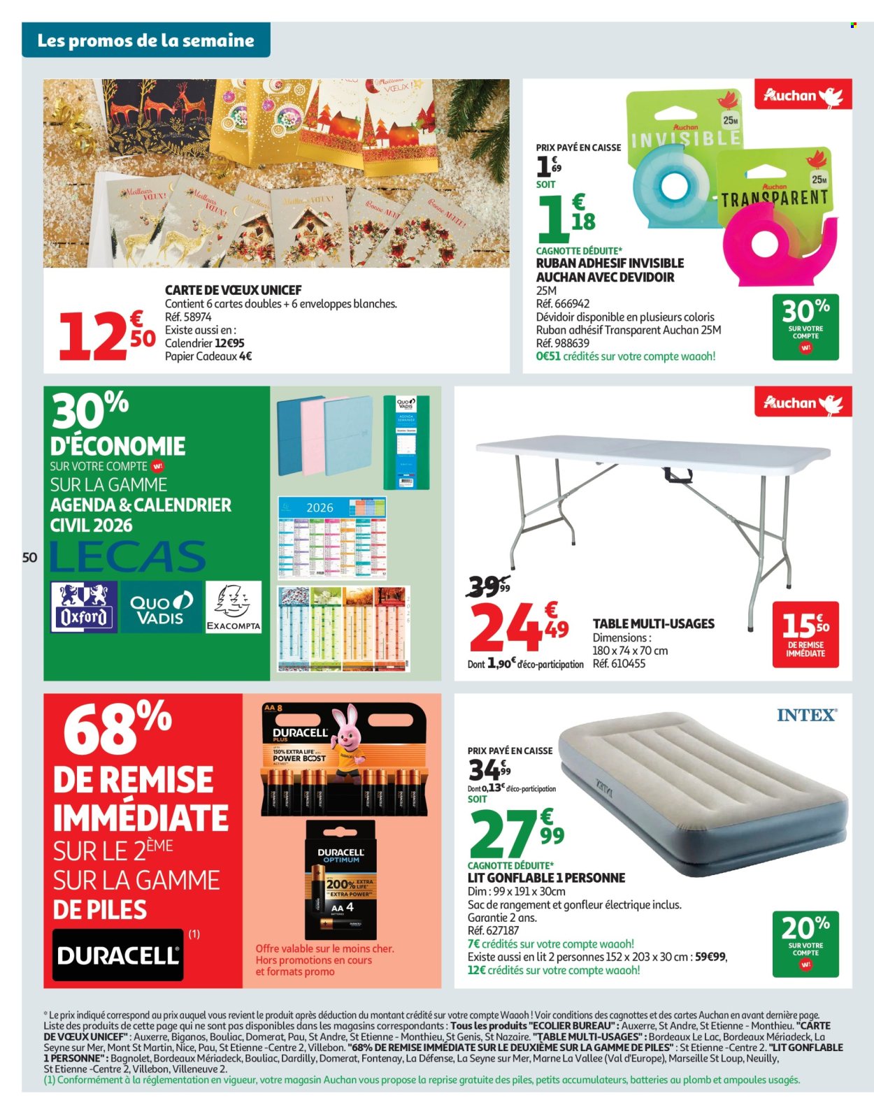 Catalogue Auchan - 16/12/2025 - 24/12/2025. Page 50