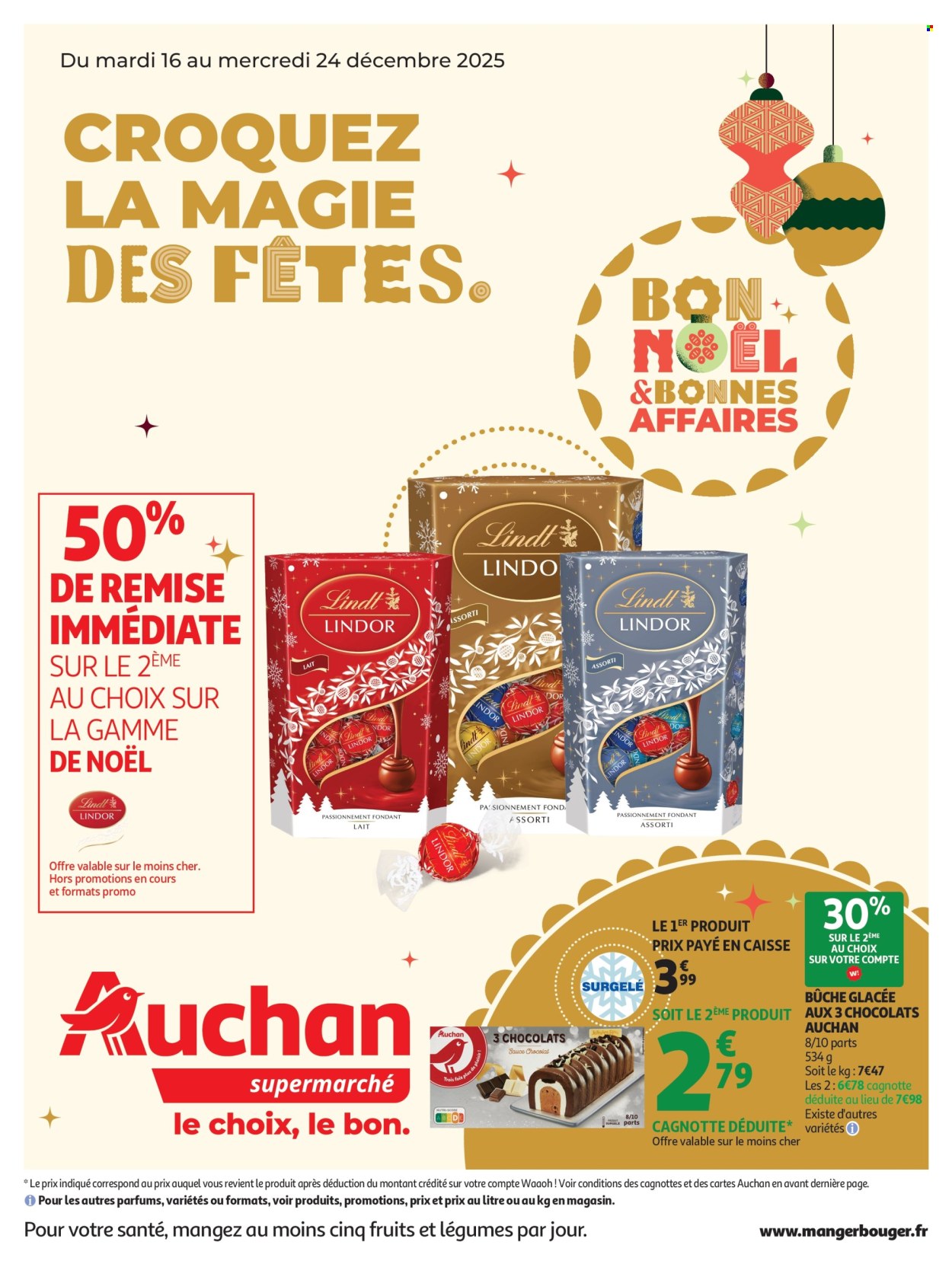Catalogue Auchan - 16/12/2025 - 24/12/2025. Page 1