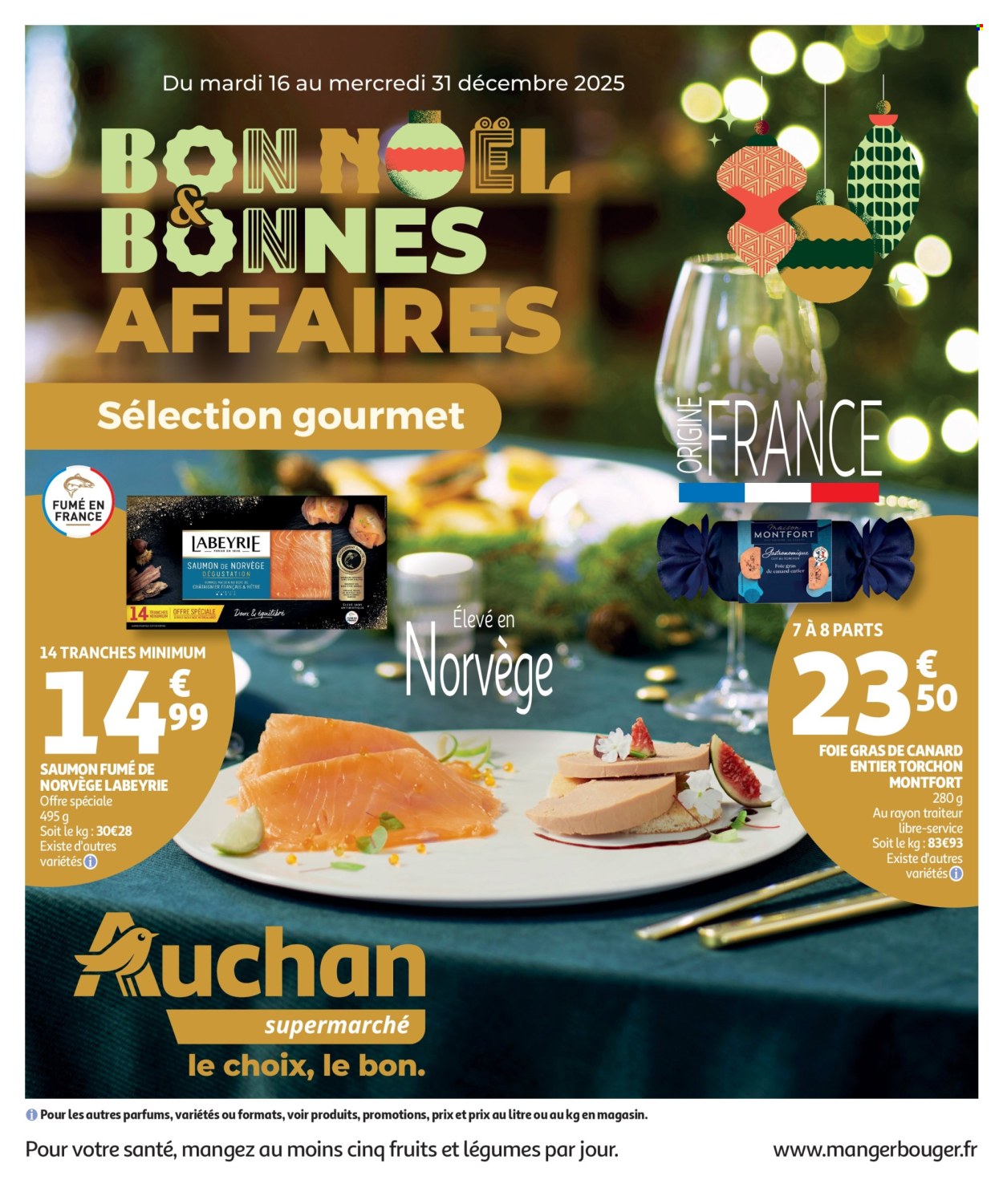 Catalogue Auchan - 16/12/2025 - 31/12/2025. Page 1