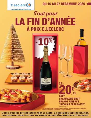 Catalogue E.Leclerc - 16/12/2025 - 27/12/2025.