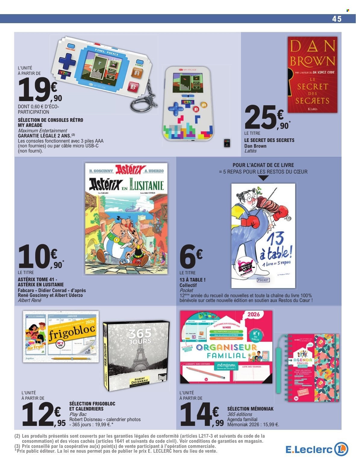 Catalogue E.Leclerc - 16/12/2025 - 27/12/2025. Page 45